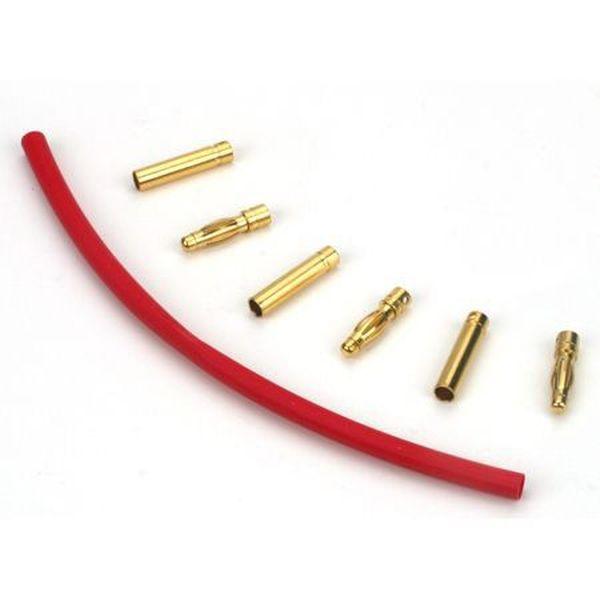 Gold Bullet Connector Set, 4mm (3) - DYNC0050