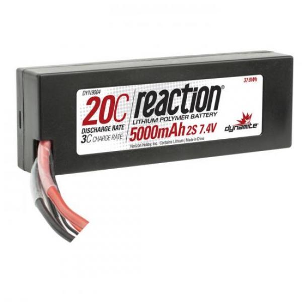 Dynamite Batterie Lipo 7,4V 5000mAh 2S 20C - DYN9004EC