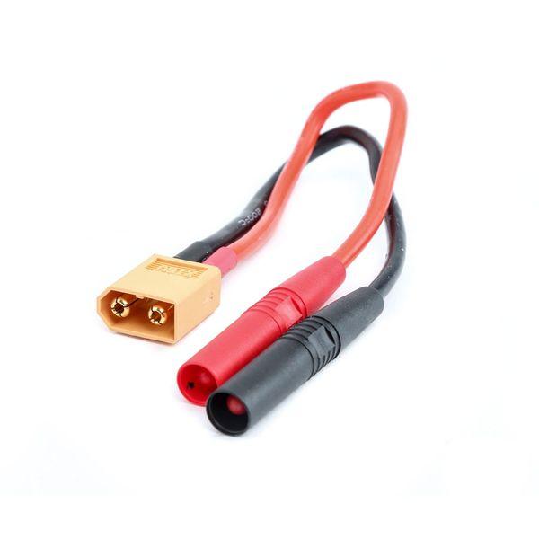 Insulated Charge Adapter: Banana to XT60 Male - DYNC0144