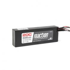 Reaction 7.4V 4000mAh 2S 20C LiPo Hard Case:Deans