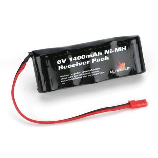 6V 1400mAh NiMH Receiver Flat Pack with BEC - DYN1448