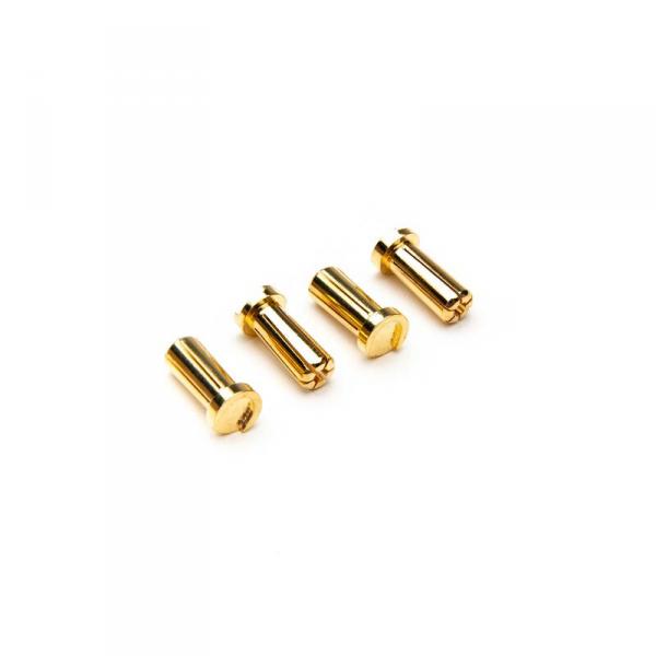 5mm Low Profile Bullet Connectors (4) - DYNC0176