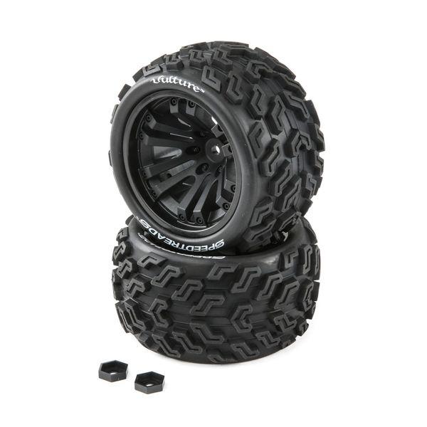 SPEEDTREADS Vulture 1/10 ST/MT Tires MNTD (2) - DYNW0021