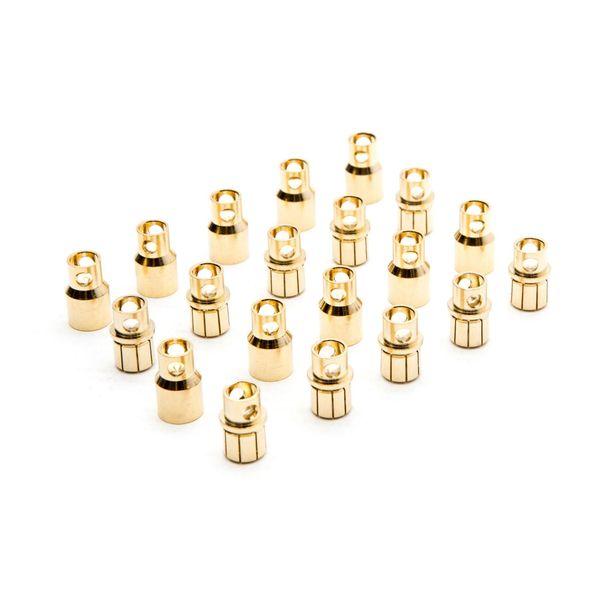 Gold Bullet Connector Set, 8.0mm (10) - DYNC0094