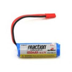 3.7V 650mAh 1S LiIon, JST: PRB React 9