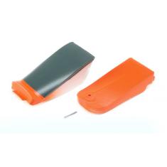 E-flite Radio et trappe à pile: Carbon-Z Cub SS 2m