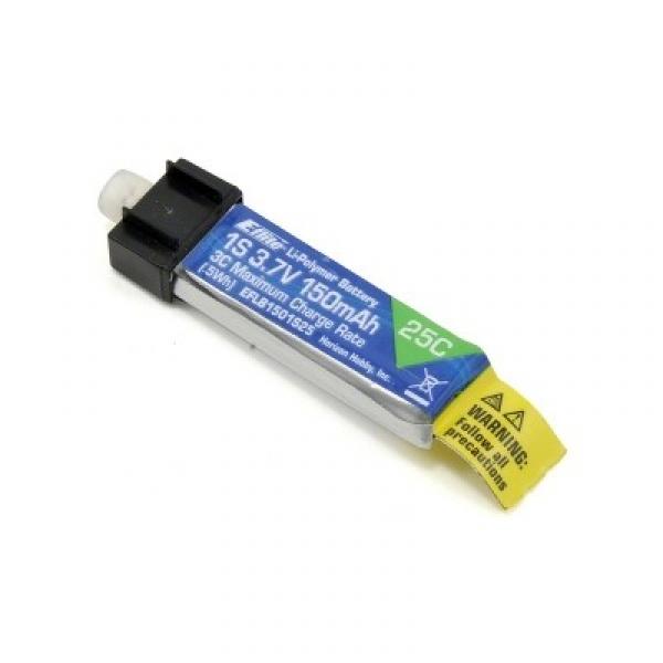 Li-Po 150mAh 1S 3.7V 25C E-Flite - EFLB1501S25