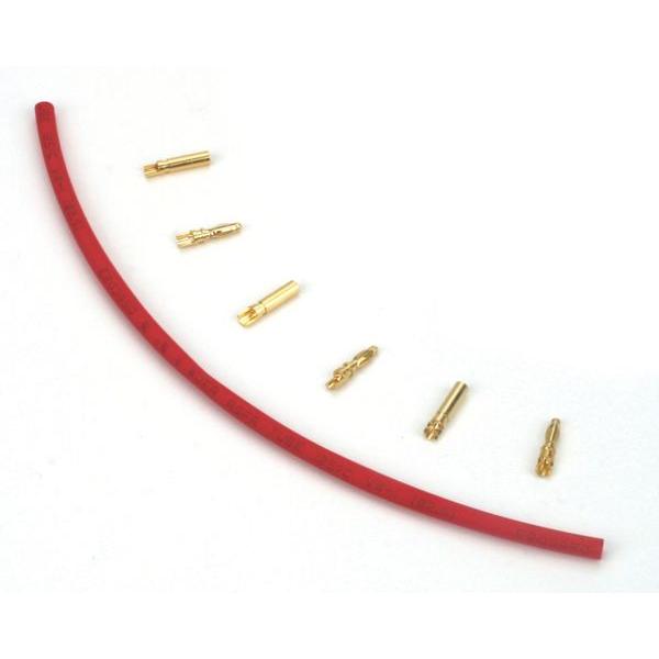 Gold Bullet Connector Set; 2mm (3) - EFLA248