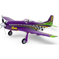 E-Flite UMX P-51D Voodoo BNF Basic 493mm avec AS3X et SAFE Select