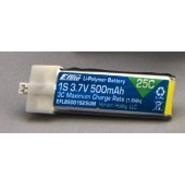 Eflite Batterie Lipo 1s 3.7v 500mAh 25C - EFLB5001S25UM