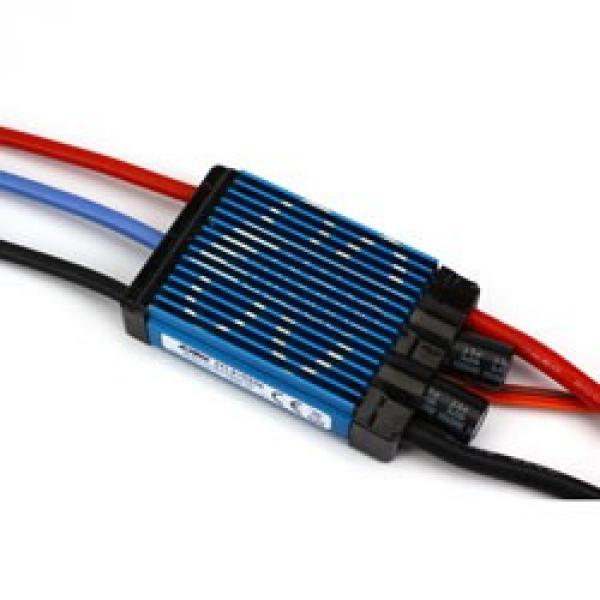 E-Flite Contrôleur Brushless 80Amp Pro Switch Mode BEC, prise EC5 (v2) - EFLA1080B