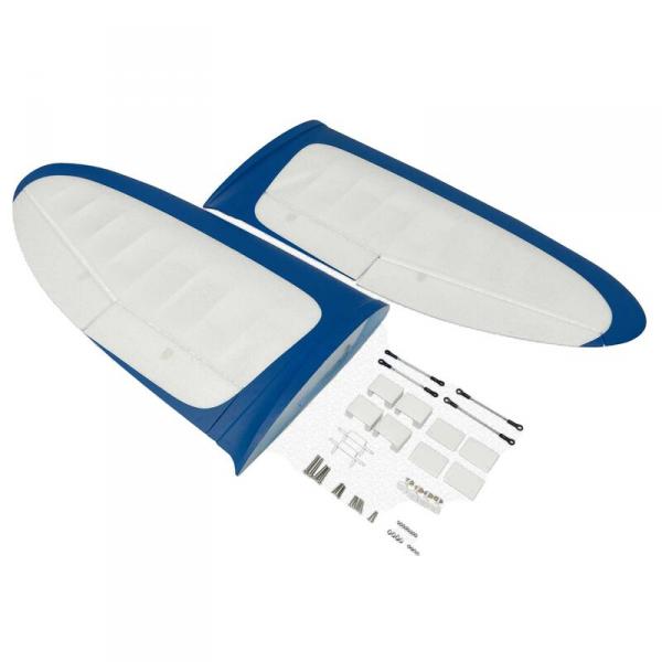 Ailes Droite et Gauche Peintes - Commander mPD 1.4m - E-flite - EFL14822