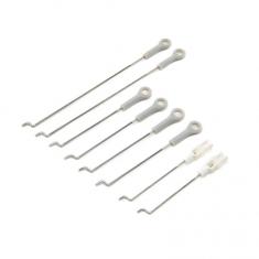 Pushrod Set w/clevis's : P-51D 1.5m E-flite