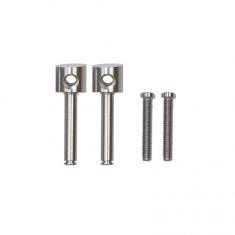 Eflite Wheel Axles with Mounting Bolts; Fw190A 1.5m