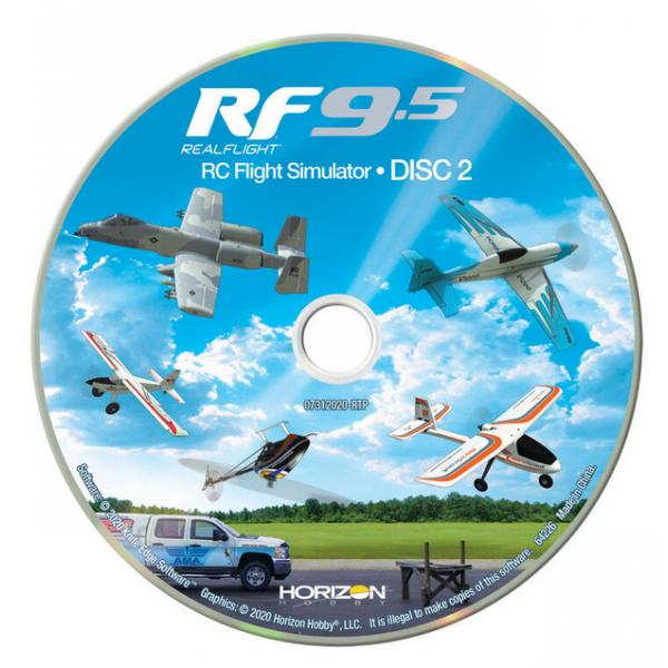 Simulateur RealFlight 9.5 Flight Simulator avec contrôleur Interlink - RFL1200