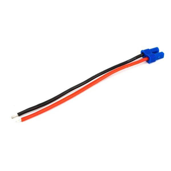 EC2 Battery Connector with 4 Wire; 18AWG (3.26mm diam - 8.37mm2 sect)(1.02mm diam - 0.82mm2 sect) - EFLAEC205