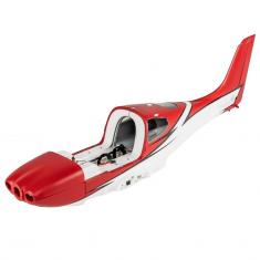 Fuselage-Cowling -SR22T Red - E-flite