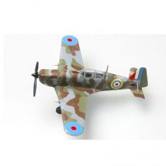 Flugzeugmodell: Morane Saulnier 406 Französischer Flug Haiffa 1940 