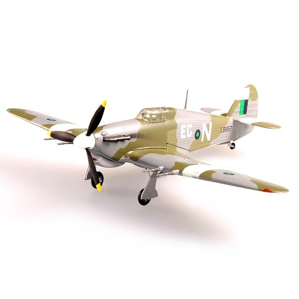 Modèle réduit : Hawker Hurricane MkII Trop. -34. Squadron : RAF Inde 1944 - Easymodel-EAS37270