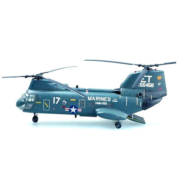 Model: CH-46D Sea Knight: Flying Tigers helicopter - Easymodel-EAS37002