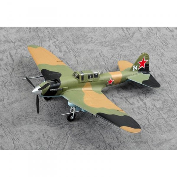 Maquette Avion militaire : Ilyushin IL-2M3 White-24 - Easymodel-EAS36412