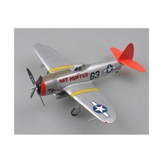 Military aircraft model: North American P-47D "Rat Hunter"