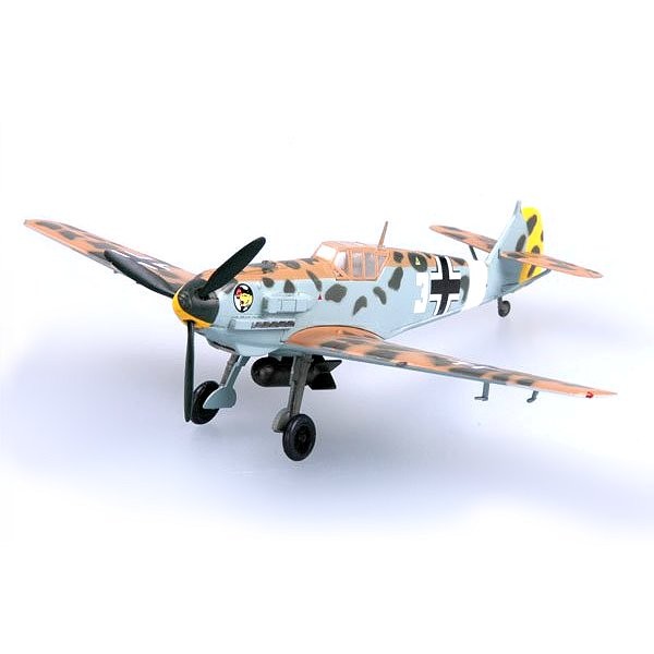 Modèle réduit : Messerschmitt BF-109E-7 Trop. 1./JG27 Hans Joachim Marseille : Lybie 1941 - Easymodel-EAS37279
