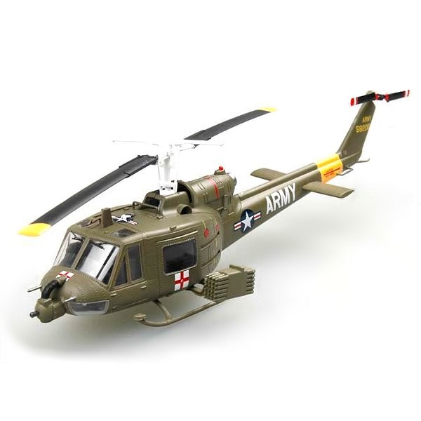 Maqueta: UH-1B Huey US ARMY Helicóptero No. 65-15045: Vietnam 1967 - Easymodel-EAS36908