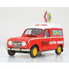 Maquette voiture : Fourgonnette R4 "service car"