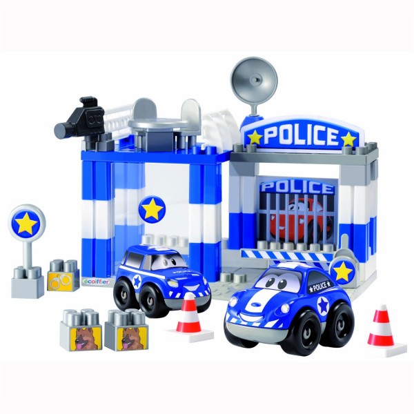 Briques de construction Abrick : Commissariat de Police - Ecoiffier-3081
