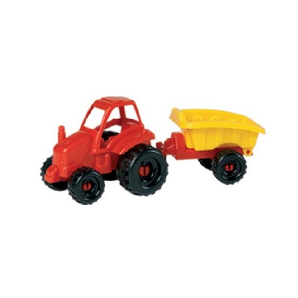 Tracteur avec remorque : Mini tracteur - Ecoiffier-PI5324
