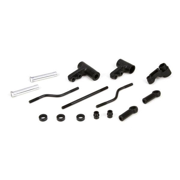Bell-Crank Set w/Post and Bushing: 1:10 4wd All - ECX231008