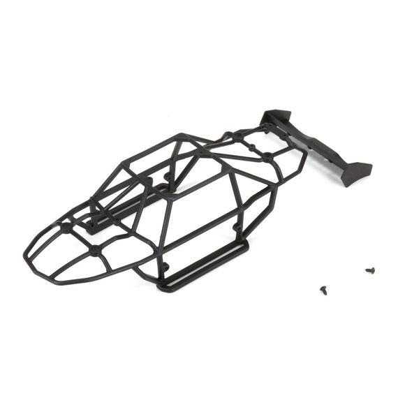 Cage & Wing Set:1:24 4WD Roost - ECX201013