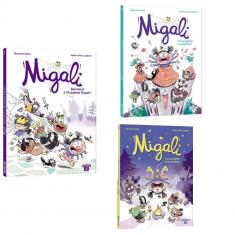 Lot de 3 BD : Migali : Tome 1, 2 et 3