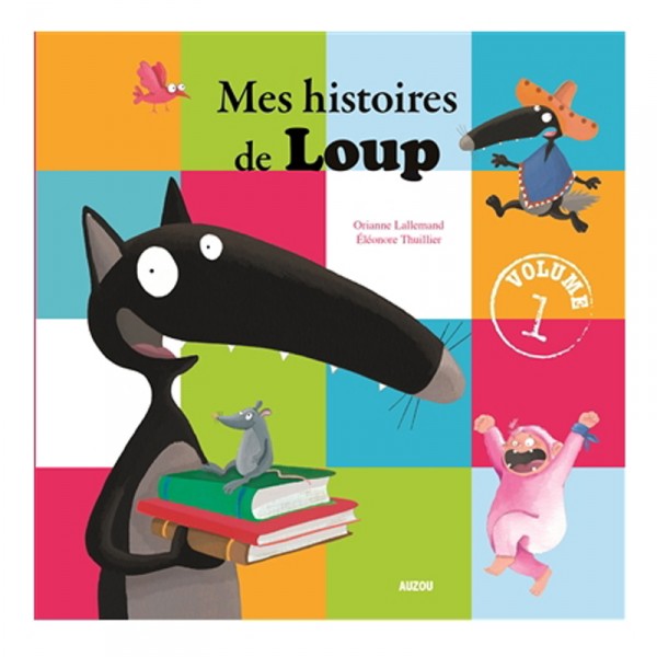 Livre : Mes histoires de loup volume 1 - Auzou-AU35497