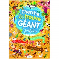 Livre géant : Cherche et trouve autour du monde