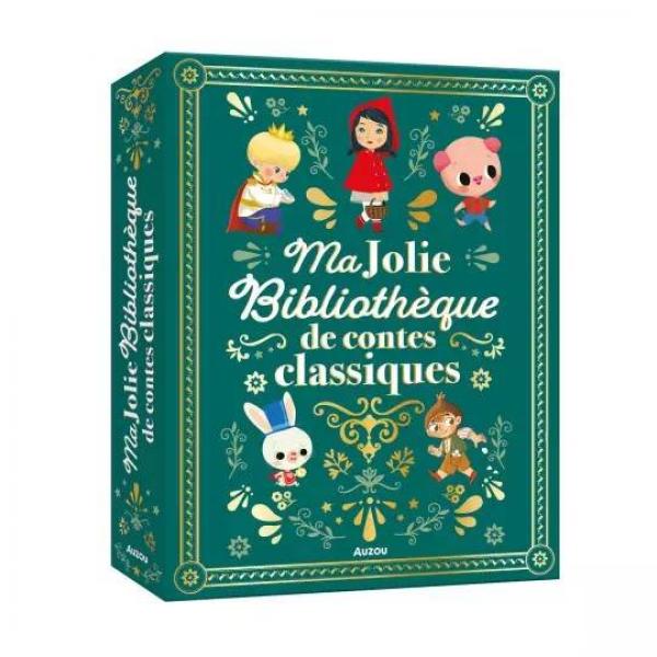 LES P'TITS CLASSIQUES - MA JOLIE BIBLIOTHÈQUE DE CONTES CLASSIQUES - Auzou-AU12561