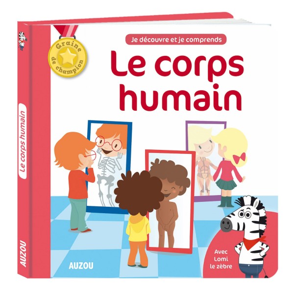Livre Les docus de champion : Le corps humain - Auzou-AU85317