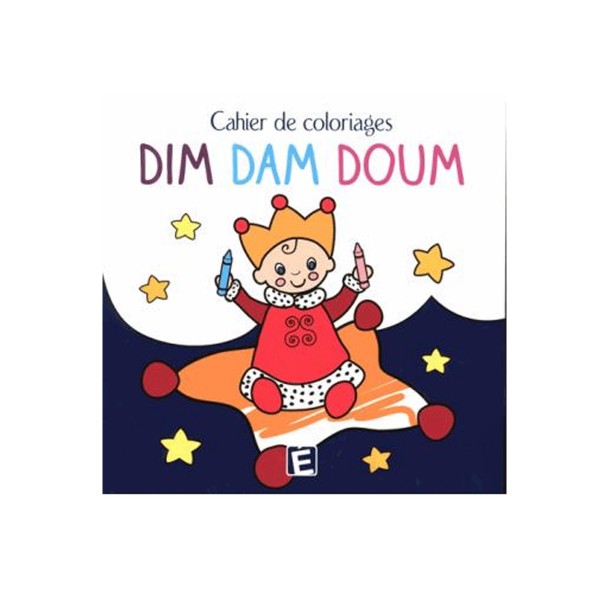 Cahier de coloriages - DIM DAM DOUM - EveilDecouvertes-66229