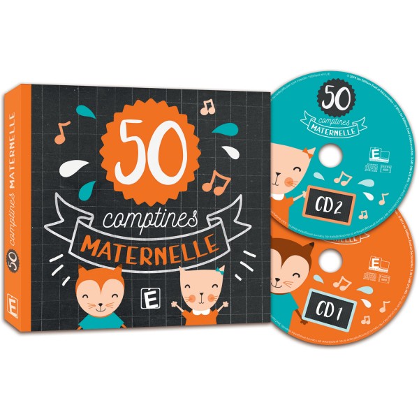 CD comptines : 50 plus belles comptines de maternelle - EveilDecouvertes-37549
