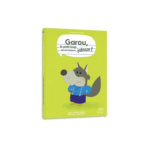 Livre - Mini-Rimes : Garou, le petit loup qui est toujours jaloux ! - EveilDecouvertes-66199