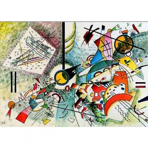 Puzzle 1000 pièces - Kandinsky : Sans Titre - Ricordi-2801N16055G