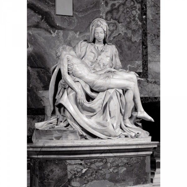 Puzzle 1000 pièces : La Pietà, Michel-Ange - Ricordi-2801N24006