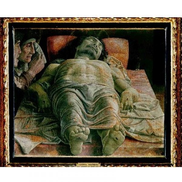 Puzzle 1000 pièces - Mantegna : Cristo morto - Ricordi-2801N16059G