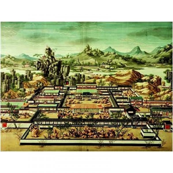 Puzzle 1500 pièces - Art Chinois : Palais impérial de Yuanming-Yun - Ricordi-26031