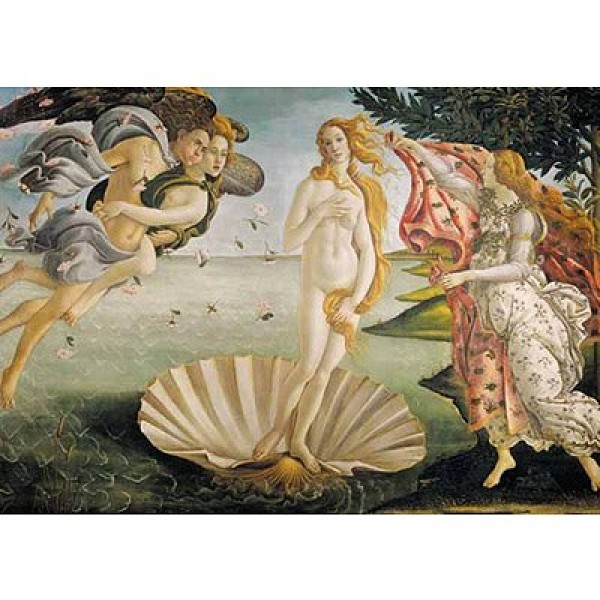 Puzzle 1500 pièces - Botticelli : La naissance de Vénus - Ricordi-16202