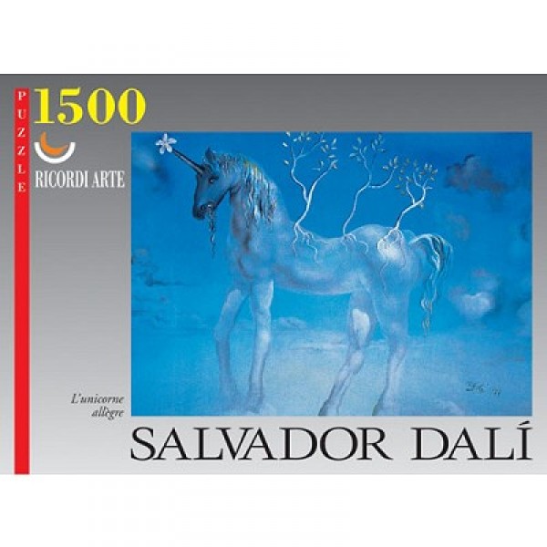 Puzzle 1500 pièces - Dali : L'unicorne allègre - OBSOLETE-art-14851