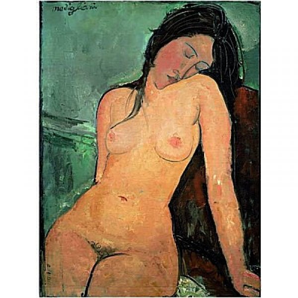 Puzzle 1500 pièces - Modigliani : Femme nue - Ricordi-26075