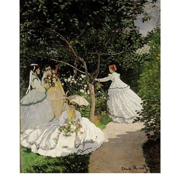 Puzzle 2000 pièces - Monet : Femmes au jardin - Ricordi-27014