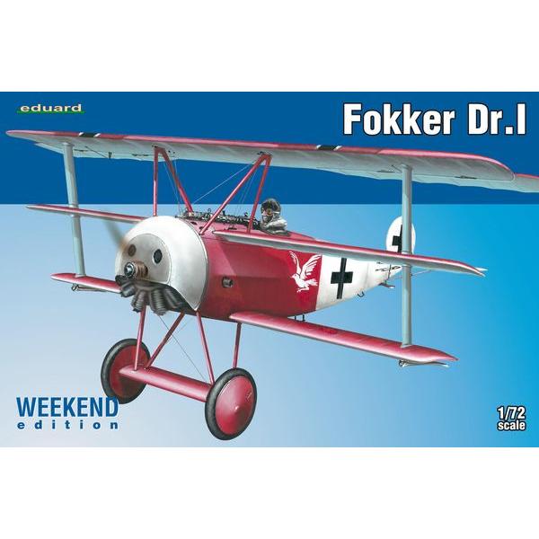 Fokker Dr.I Weekend Edition - 1:72e - Eduard Plastic Kits - 7438